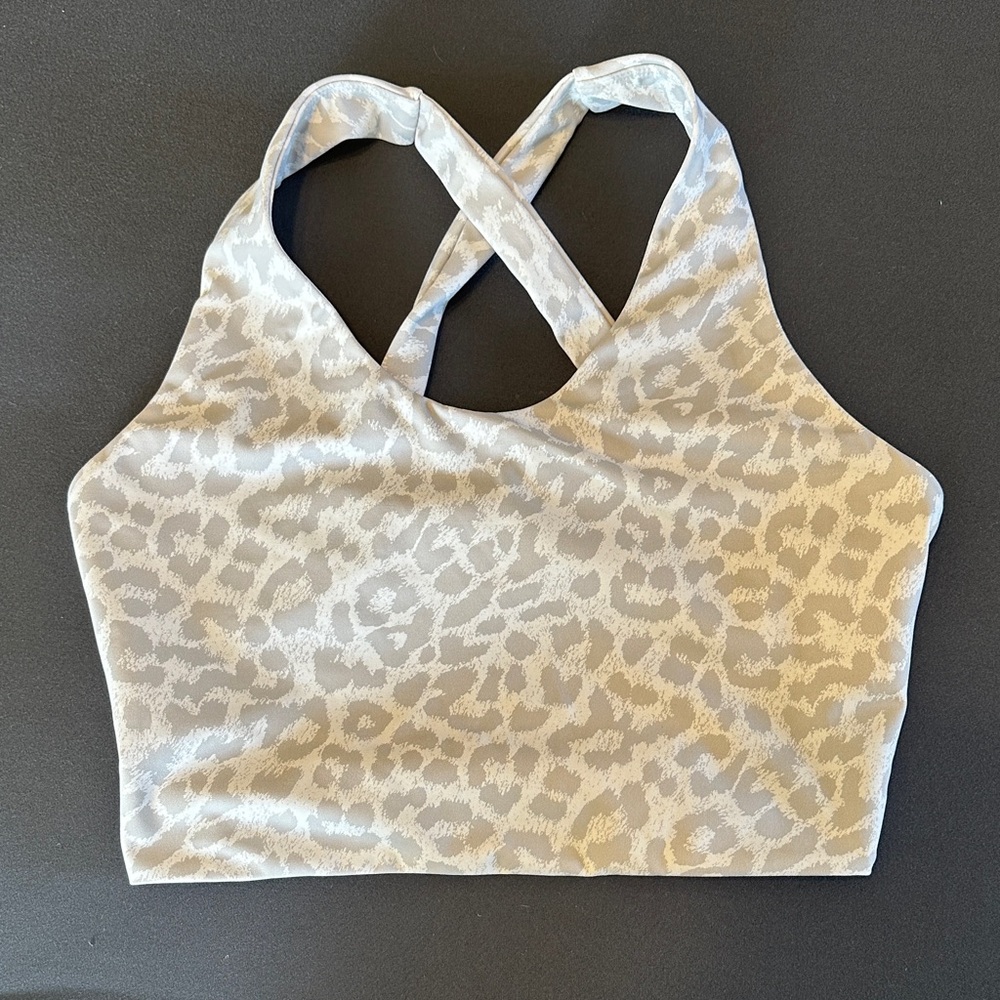 Women's Leopard Print Sports Bra